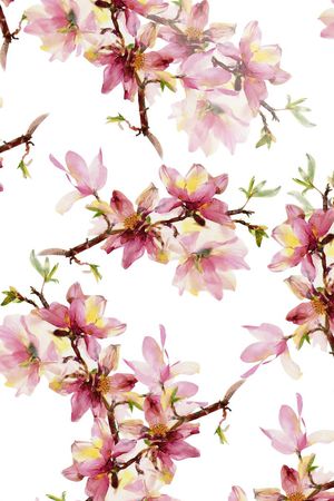 大气水彩花印花华亿平台图片