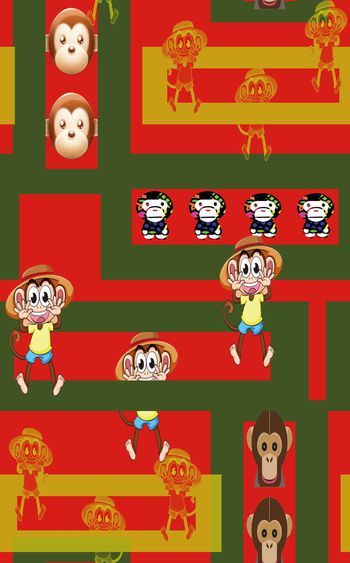 572192-猴年乐趣 图