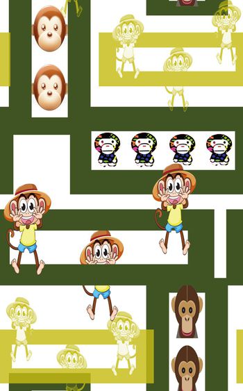 572193-猴年乐趣 图