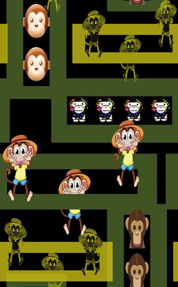 572194-猴年乐趣 图