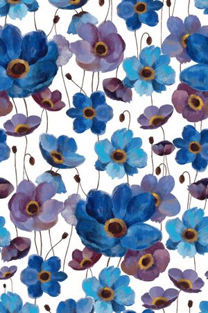 玉兰花印花华亿平台图片