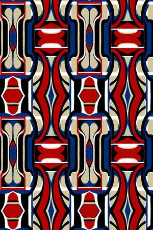 几何印花华亿平台图片