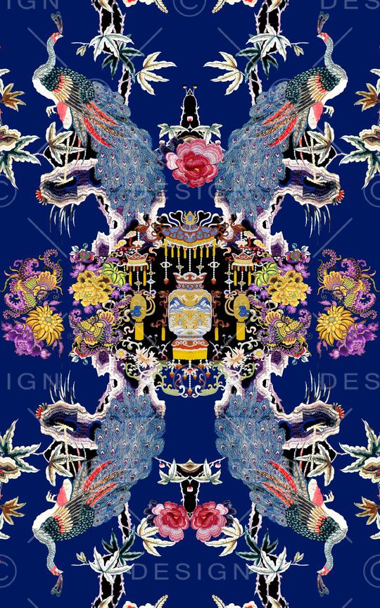 时尚印花华亿平台图片