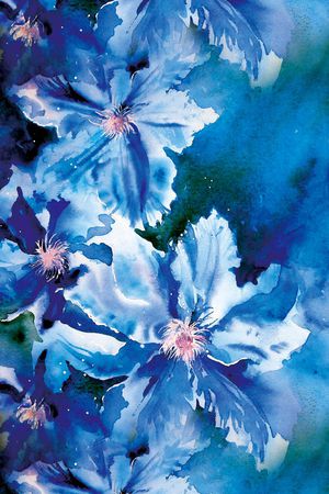 手绘印花华亿平台图片