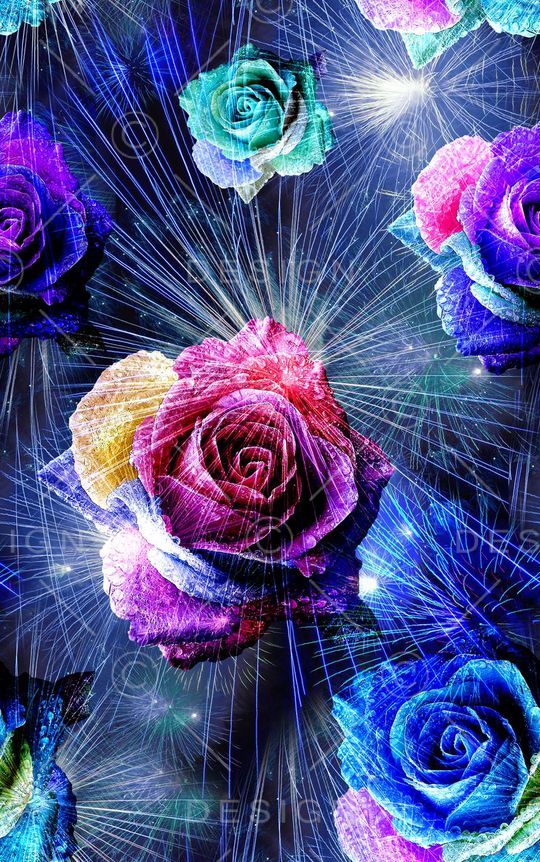 抽象印花华亿平台图片