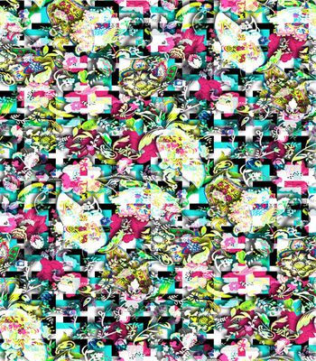 572329-抽象几何花卉