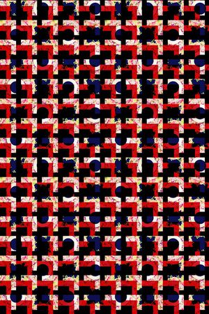 潮流时尚印花华亿平台图片