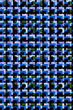 潮流时尚印花华亿平台图片