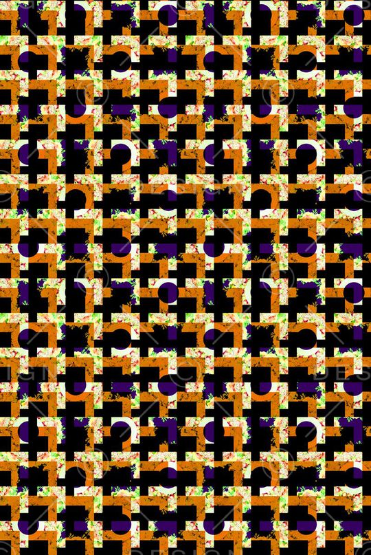 潮流时尚印花华亿平台图片