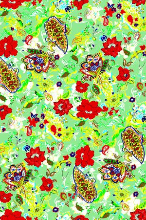 古典花纹 民族风 波西米亚风印花华亿平台图片