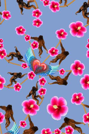 动物印花华亿平台图片