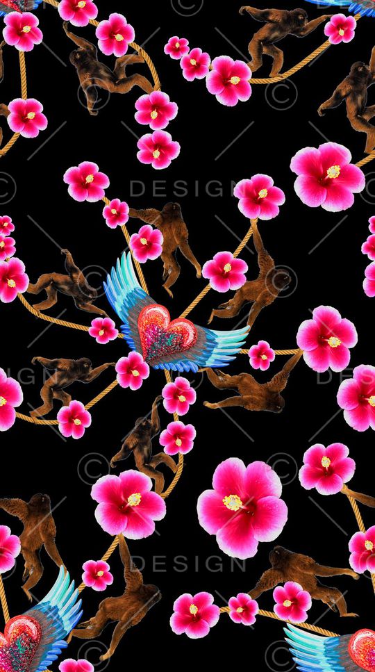 动物印花华亿平台图片