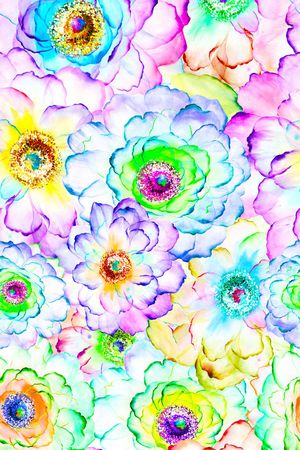 抽象印花华亿平台图片