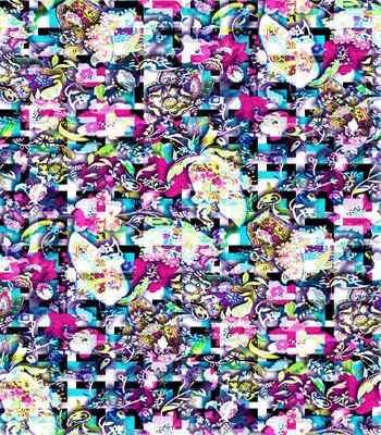 572406-抽象几何花卉