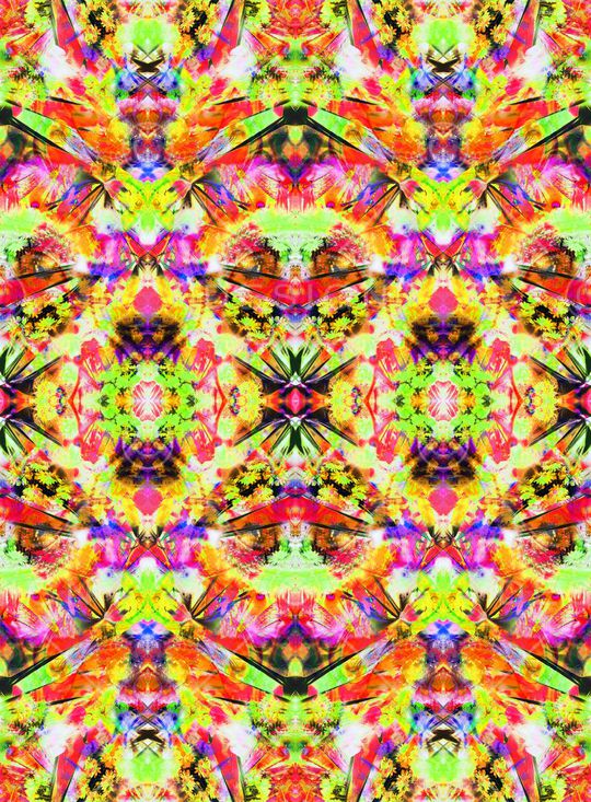 潮流时尚印花华亿平台图片