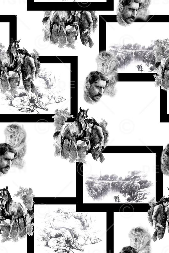 欧式印花华亿平台图片