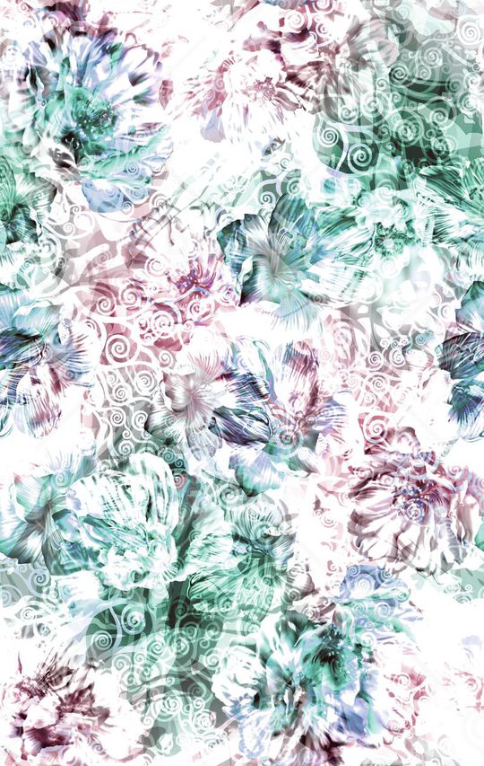 抽象印花华亿平台图片