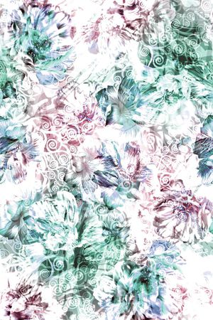 抽象印花华亿平台图片