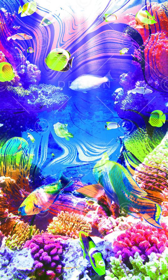 潮流时尚印花华亿平台图片