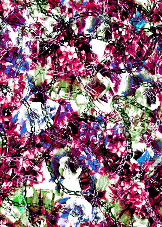 潮流时尚印花华亿平台图片