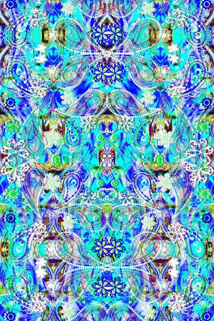 潮流时尚印花华亿平台图片