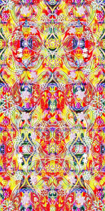 572432-抽象彩色底纹 亮色宝石古典花纹