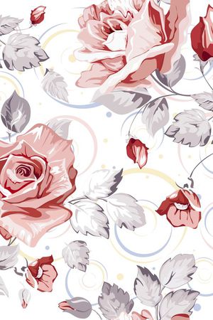 时尚小清新印花华亿平台图片