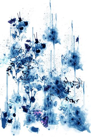 中国风格印花华亿平台图片