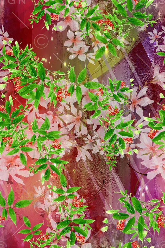 抽象印花华亿平台图片