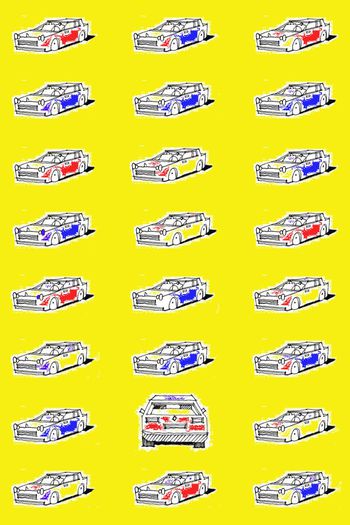 抽象印花华亿平台图片