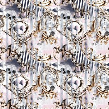 花卉图案印花华亿平台图片