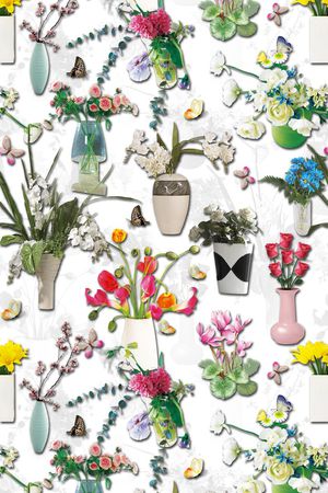 潮流时尚印花华亿平台图片