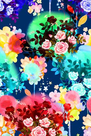 时尚印花华亿平台图片