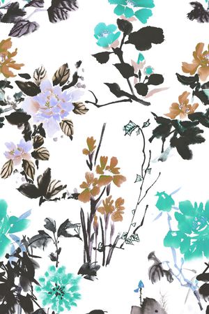 时尚印花华亿平台图片