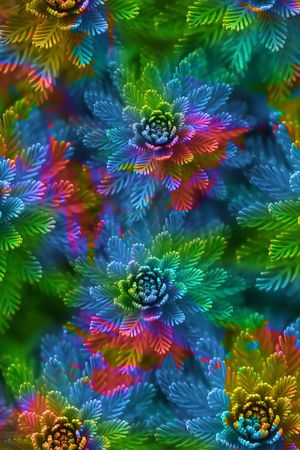 MAX-热带风情印花华亿平台图片