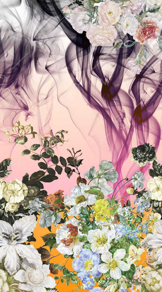 抽象印花华亿平台图片