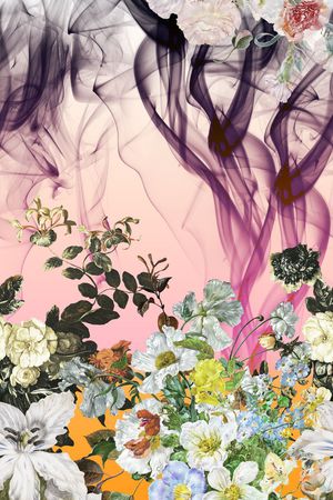 抽象印花华亿平台图片