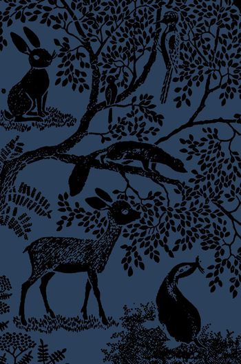 572917-复古风潮动物王国定位男装图案