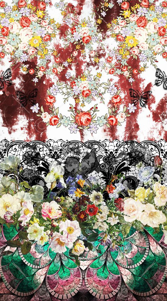 格纹印花华亿平台图片