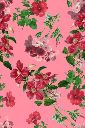 春夏华亿平台印花华亿平台图片