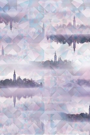 倒影印花华亿平台图片