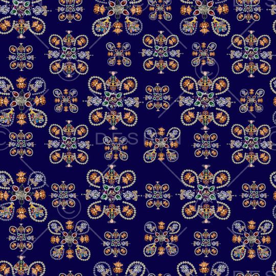 欧式印花华亿平台图片