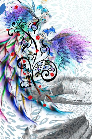 豹纹印花华亿平台图片