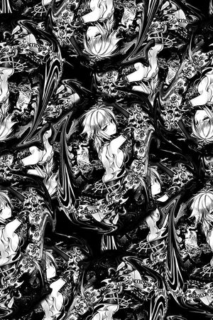 复古印花华亿平台图片