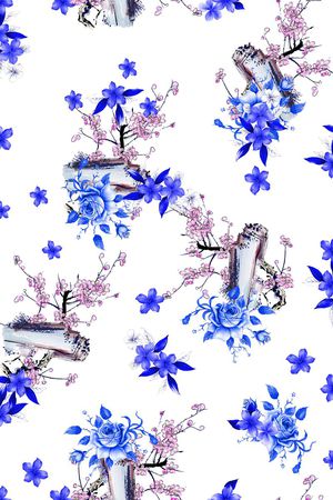 休闲风印花华亿平台图片