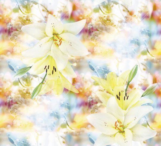 清新印花华亿平台图片