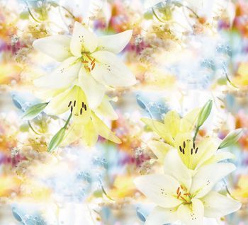 清新印花华亿平台图片