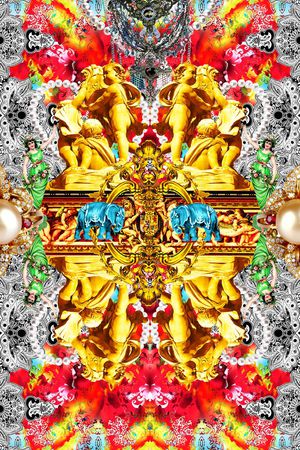 时尚印花华亿平台图片