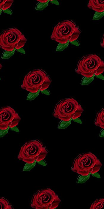 573471-真花 玫瑰 满版 丝绸 真丝 棉布