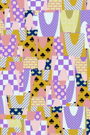 抽象印花华亿平台图片